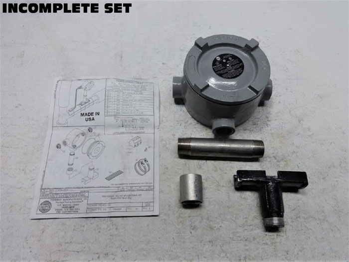 LOT OF (6) THERMON IN-LINE SPLICE POWER CONNECTION KIT ECP1-TB3F