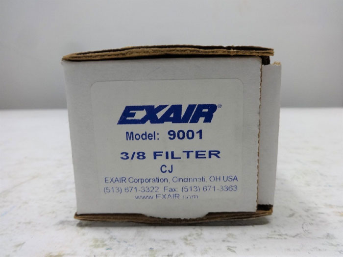 LOT OF (3) EXAIR 3/8" AUTOMATIC FILTER SEPARATOR KIT 9001