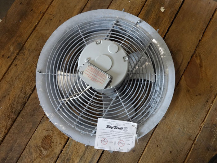 KRENZ & CO. TRANSFORMER COOLING FAN WITH MOTOR, MODEL# F16-A8477