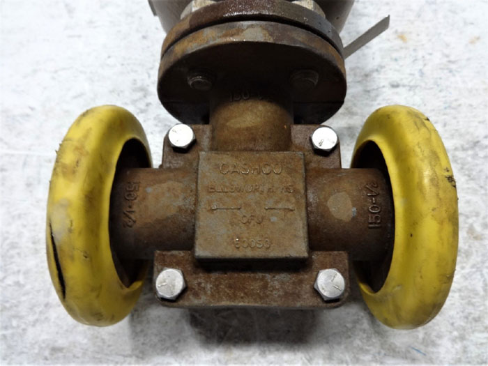 CASHCO 1/2" 150# FLANGED CONTROL VALVE, MODEL 521