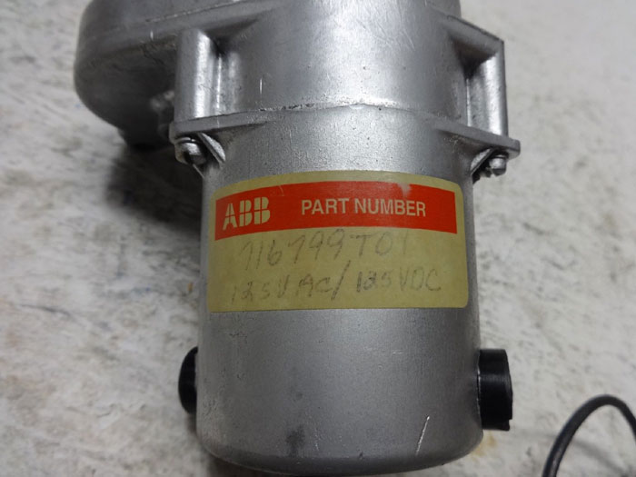 ABB K-LINE CHARGING MOTOR 716799T01