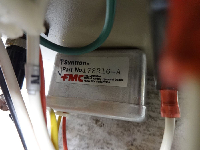 FMC SYNTRON ELECTRIC CONTROLLER CSCR-1A