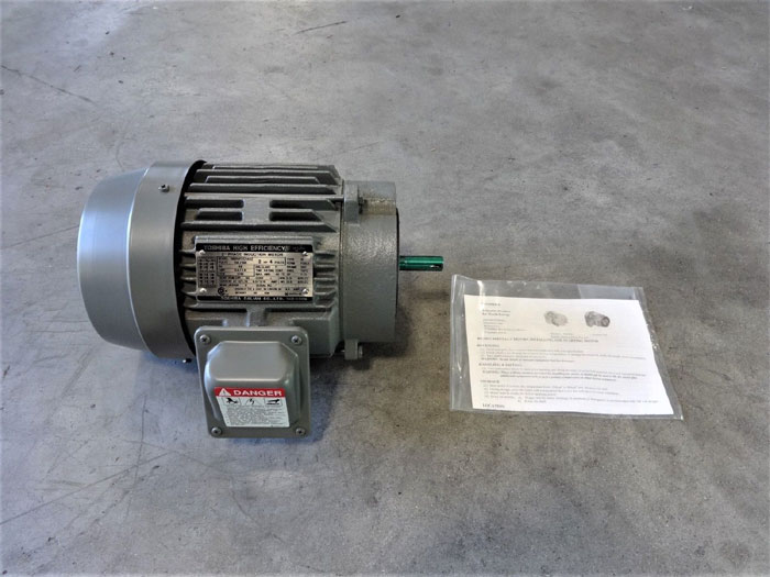 TOSHIBA HIGH EFFICIENCY 2 HP 3-PHASE INDUCTION MOTOR B0024FLC2AOZ