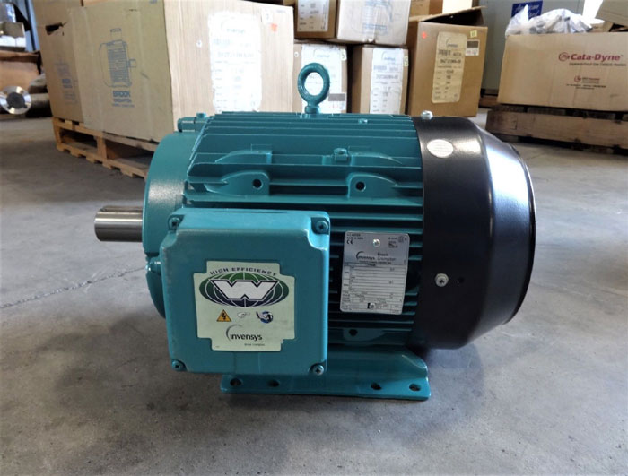 INVENSYS BROOK CROMPTON 7.50 HP AC MOTOR 5927210WA-00