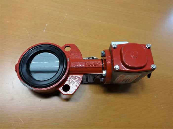 BRAY 3" SERIES 30 DOUBLE ACTING ACTUATED BUTTERFLY VALVE 92-0630-11300-532