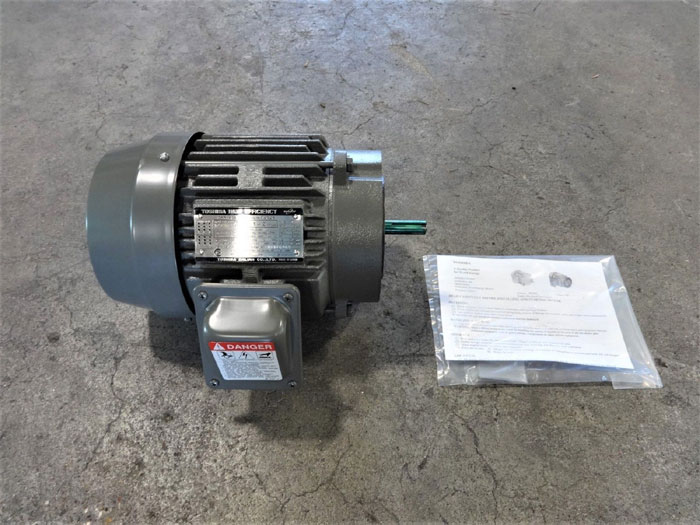 TOSHIBA 1 HP HIGH EFFICIENCY 3-PHASE INDUCTION MOTOR B0012FMC2AOZ