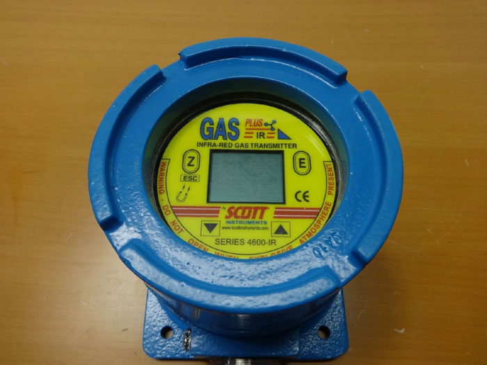 SCOTT INSTRUMENTS SERIES 4600-IR GAS PLUS INFRA-RED GAS TRANSMITTER
