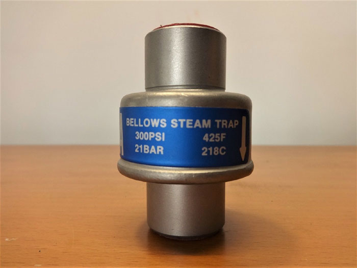 PROCESS TECHNOLOGY PT40-A BELLOWS STEAM TRAP 1/2" NPT, 300 PSI - LOT OF (9)