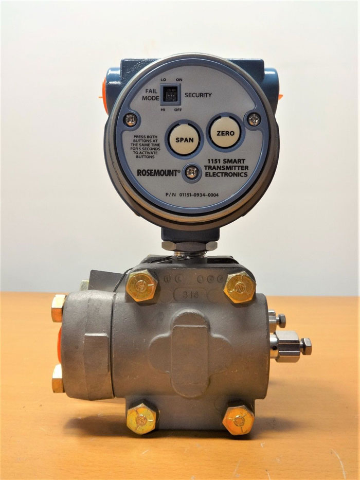 ROSEMOUNT ALPHALINE SMART PRESSURE TRANSMITTER 1151DP3S22B1