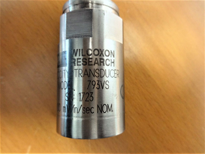 WILCOXON RESEARCH VELOCITY TRANSDUCER 793VS