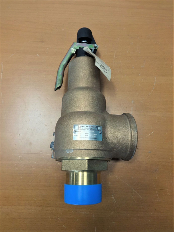 KUNKLE 2" X 2-1/2" BRONZE SAFETY RELIEF VALVE 6010JHM01-KM