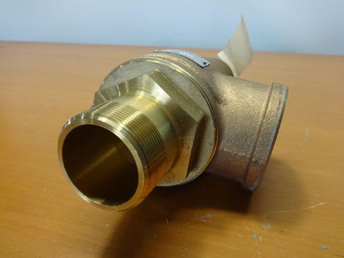 KUNKLE 2" X 2-1/2" BRONZE SAFETY RELIEF VALVE 6010JHM01-KM