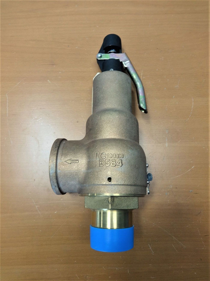 KUNKLE 2" X 2-1/2" BRONZE SAFETY RELIEF VALVE 6010JHM01-KM