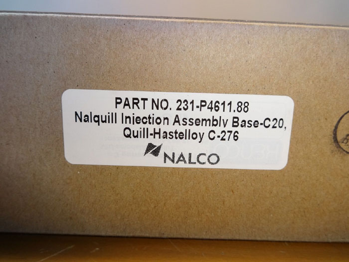 NALCO NALQUILL INJECTION ASSEMBLY QUILL 231-P4611.88