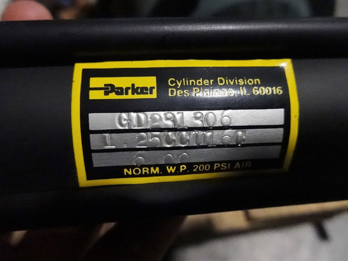 PARKER PNEUMATIC CYLINDER GD231306 or HD096166