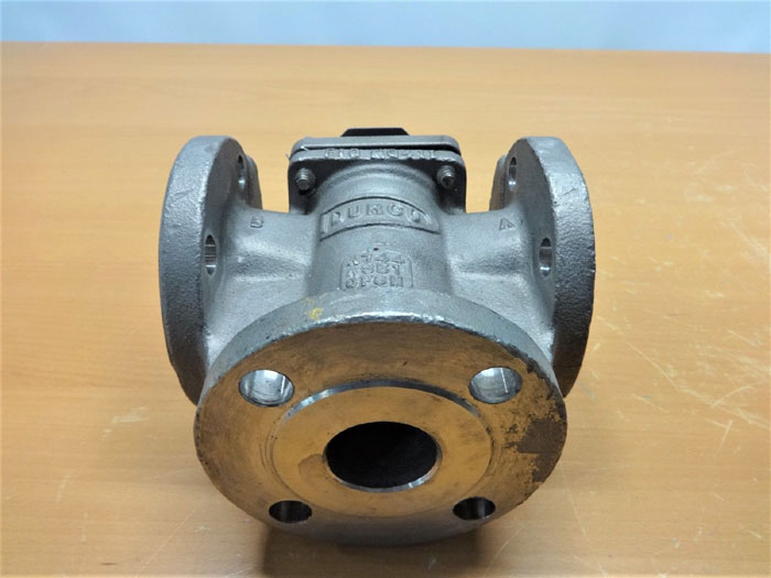 DURCO 1-1/2" 150# CF8M PLUG VALVE, FIG# MG411