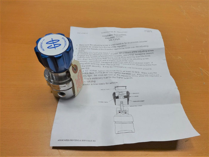 GO PRESSURE REGULATOR, 50 PSI, PR11C11P3E111