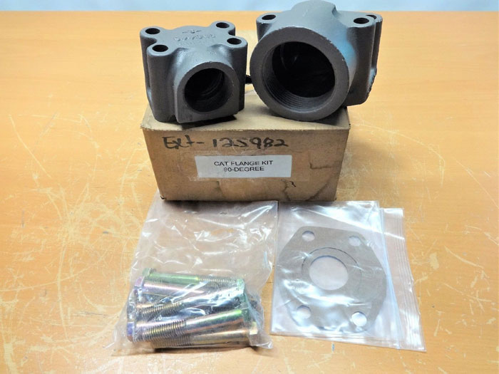 CAT 90 DEGREE ELBOW FLANGE KIT 8N8446, 8N8447-3