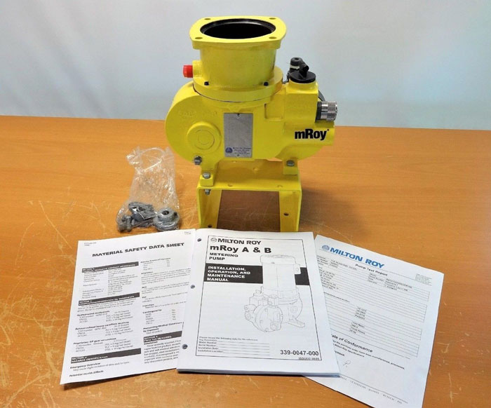 MILTON ROY MROY A-SERIES METERING PUMP RA1217243XSESEM1NB