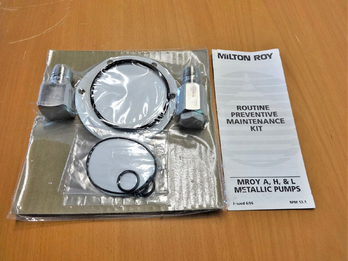 LOT OF (2) MILTON ROY ROUTINE PREVENTATIVE MAINTENANCE KITS