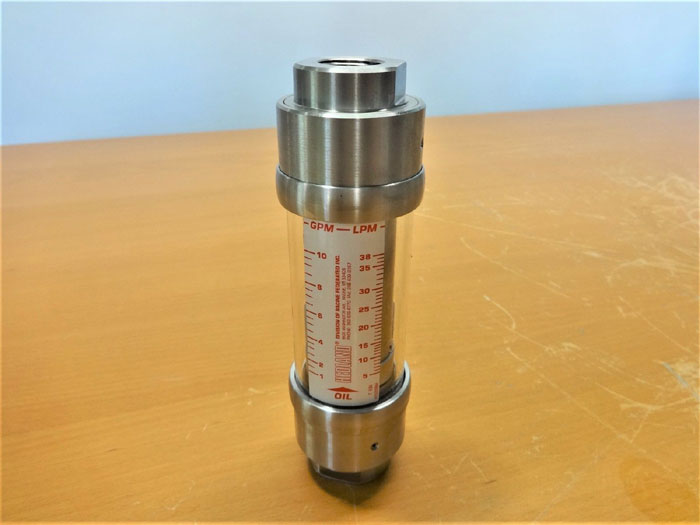 Hedland 6000 PSI In-line Liquid Flow Meter H601S-010-HT