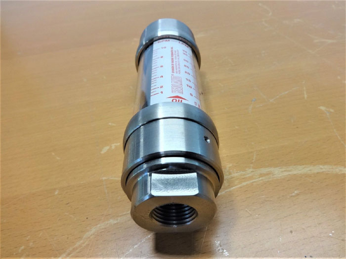 Hedland 6000 PSI In-line Liquid Flow Meter H601S-010-HT