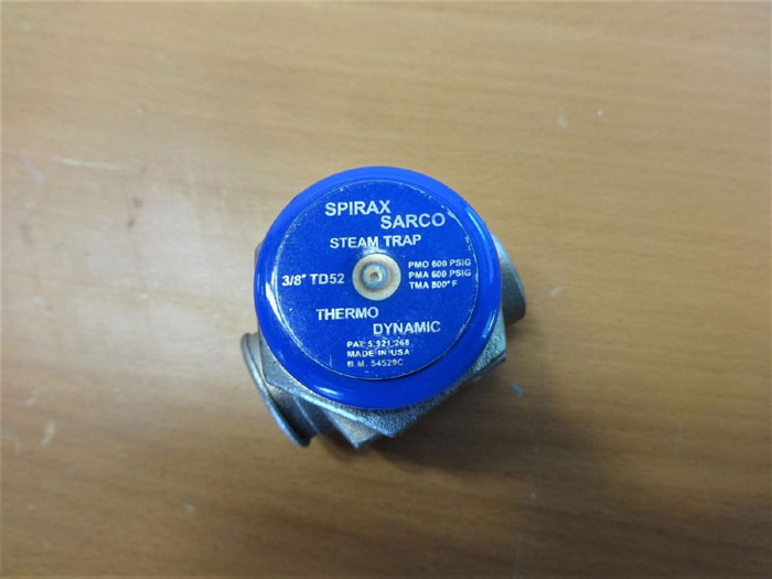 SPIRAX SARCO 3/8" COOL BLUE TD52 THERMODYNAMIC STEAM TRAP 54529C