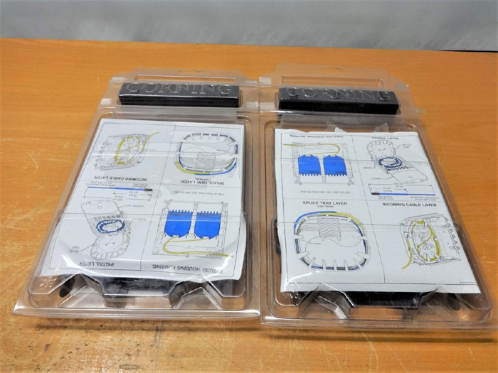 LOT OF (2) CORNING SPLICE CASSETTE KIT CCHCS