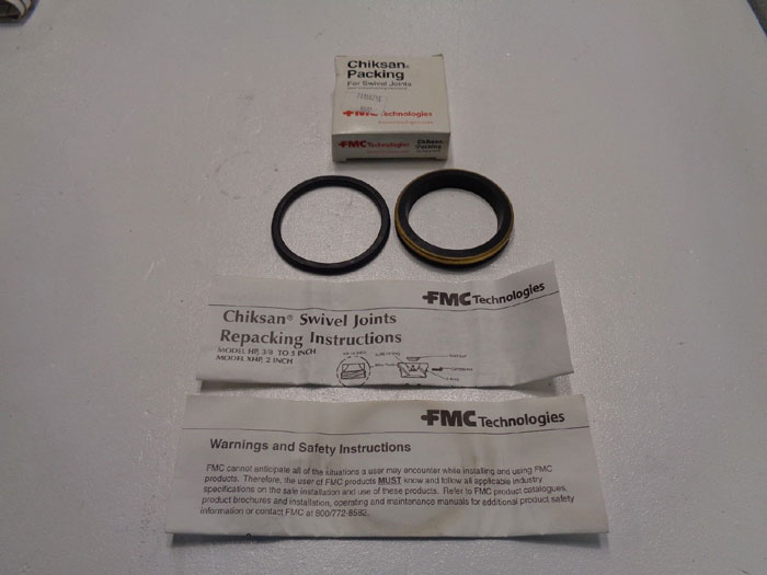 FMC TECHNOLOGIES CHIKSAN HP PACKING FOR SWIVEL JOINTS 3110822  *LOT OF (5)*