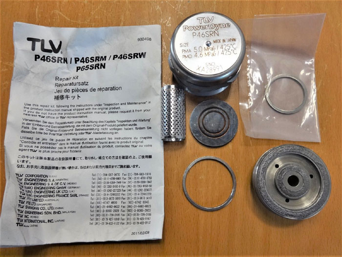 LOT OF (2) TLV POWERDYNE REPAIR KIT P46SRN