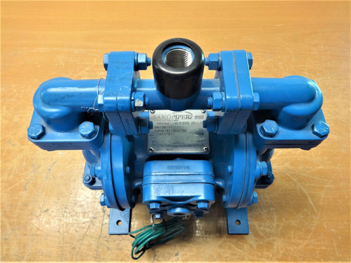 SANDPIPER 1/2" AIR DOUBLE DIAPHRAGM PUMP 125 PSI, S05B1A2TANS700