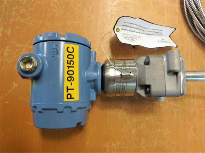 ROSEMOUNT 3051 PRESSURE TRANSMITTER W/ DIAPHRAGM SEAL 3051S1CG5A2B11A1AB4E5M5QT