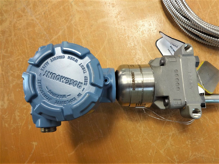 ROSEMOUNT 3051 PRESSURE TRANSMITTER W/ DIAPHRAGM SEAL 3051S1CG5A2B11A1AB4E5M5QT