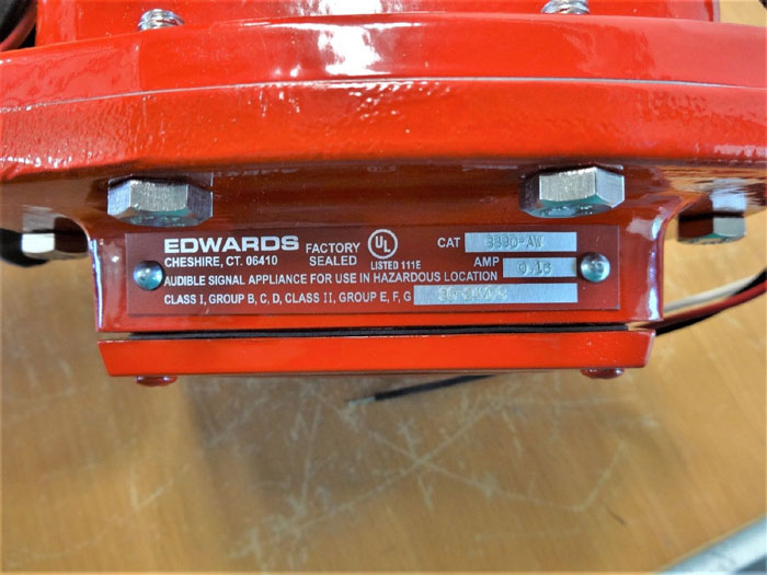 EDWARDS 889D-AW ADAPTAHORN SIGNAL FOR HAZARDOUS LOCATIONS