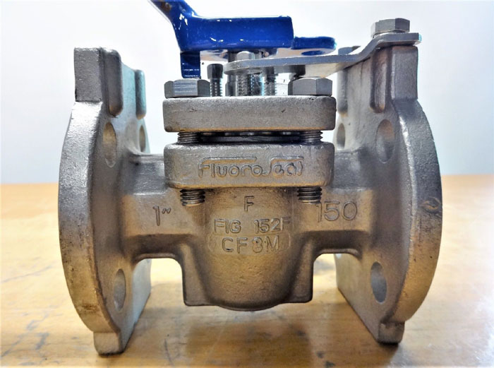 FLUOROSEAL 1" 150 RF CF8M PLUG VALVE, FIG. 152