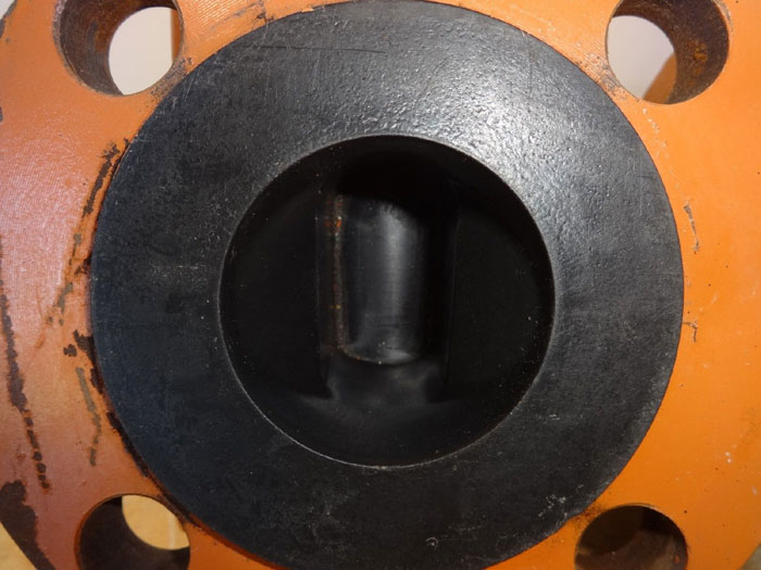 TUFLINE 3-WAY PLUG VALVE 2" 150# RF DUCTILE IRON / FEP 932646