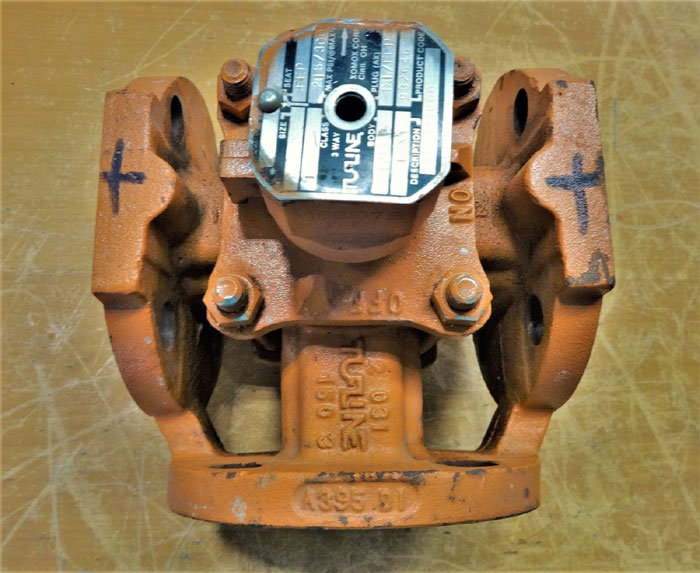 TUFLINE 3-WAY PLUG VALVE 2" 150# RF DUCTILE IRON / FEP 932646