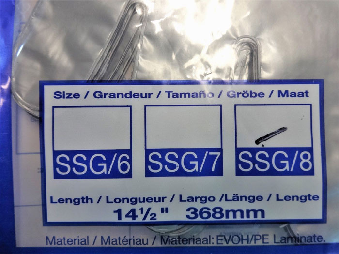 NORTH SSG/8 SILVER SHIELD CHEMICAL RESISTANT GLOVES, SIZE 8 - 50 PAIRS