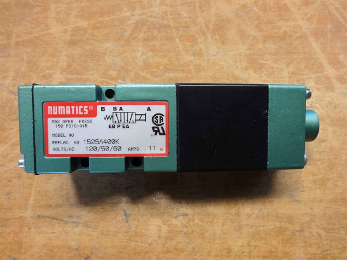 NUMATICS PNEUMATIC SOLENOID VALVE 152SA400K