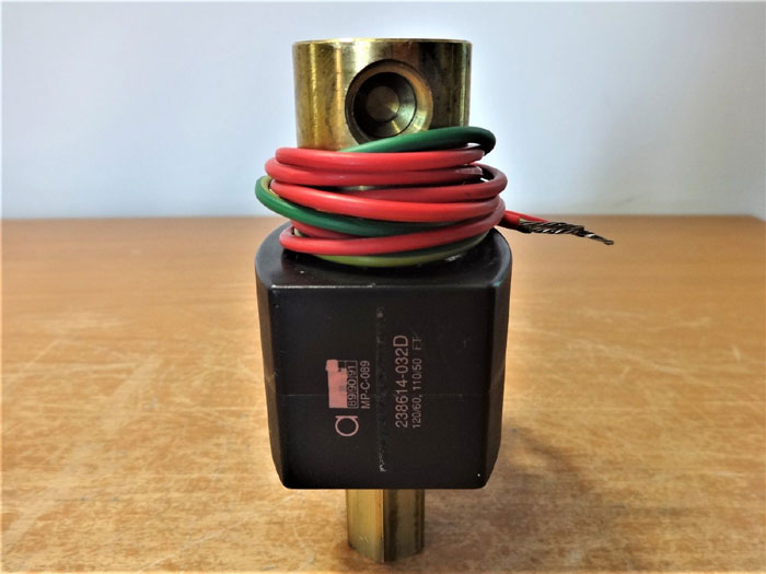 ASCO RED HAT 3-WAY BRASS SOLENOID VALVE EF8314G7