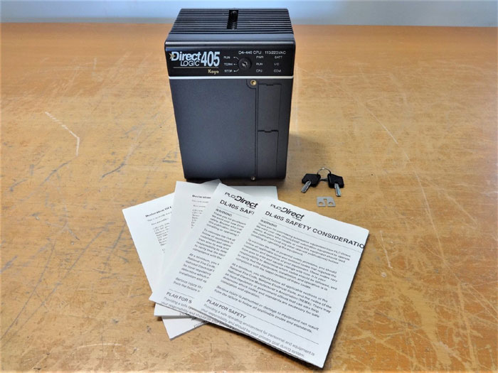 PLC DIRECT LOGIC 405 BY KOYO D4-440 CPU MODULE
