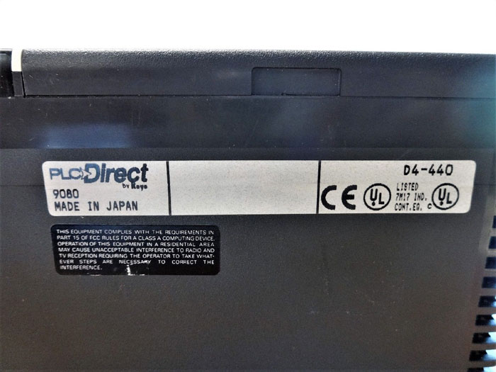 PLC DIRECT LOGIC 405 BY KOYO D4-440 CPU MODULE