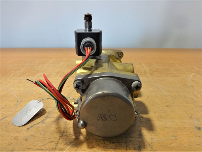 ASCO RED HAT 4-WAY 3/4" BRASS SOLENOID VALVE EVLXB344A37625603 & EV8003G300