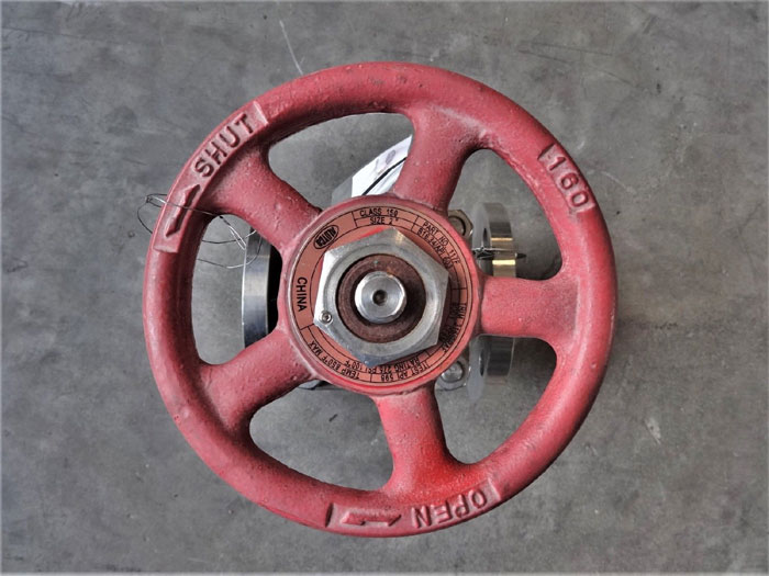 Vanne Papillon Aloyco 2" - Modèle CF8M Class 150, Trim 316, Acier Inoxydable, Neuve