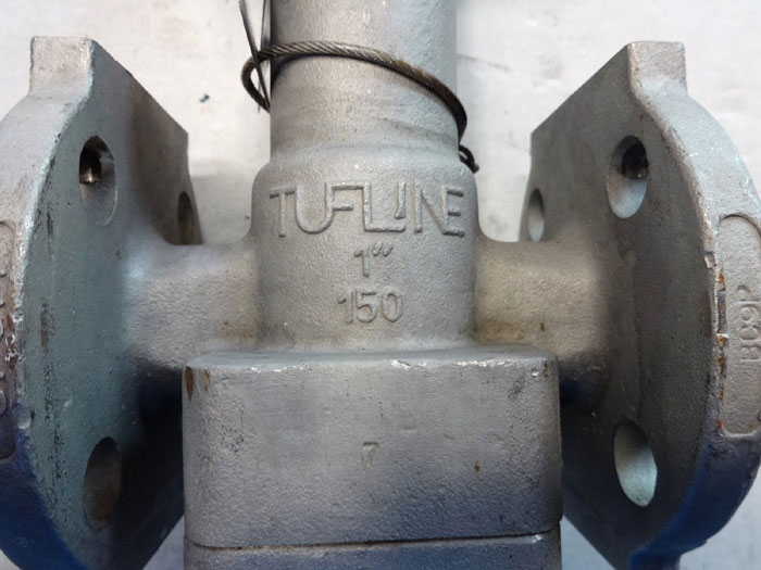 TUFLINE 1" 150# CF8M 2-WAY CRITICAL SERVICE PLUG VALVE FIG# 097