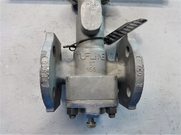 TUFLINE 1" 150# CF8M 2-WAY CRITICAL SERVICE PLUG VALVE FIG# 097