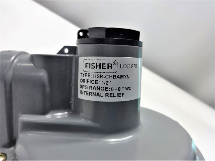 FISHER 1" PRESSURE REGULATOR HSR-CHBAMYN