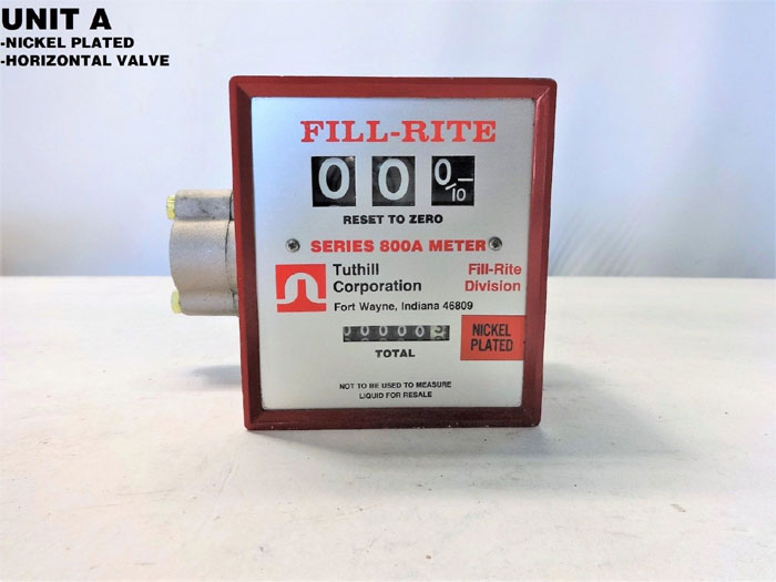 TUTHILL FILL-RITE SERIES 800A MECHANICAL FLOW METER