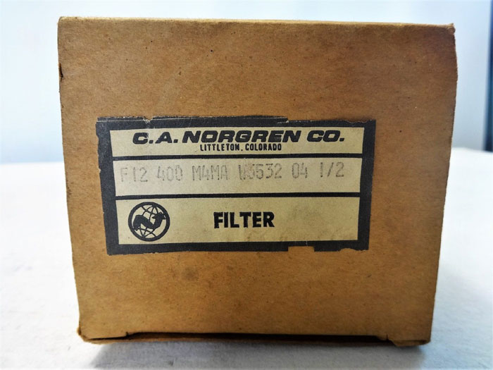 LOT OF (2) NORGREN FILTER F12-400-M4MA