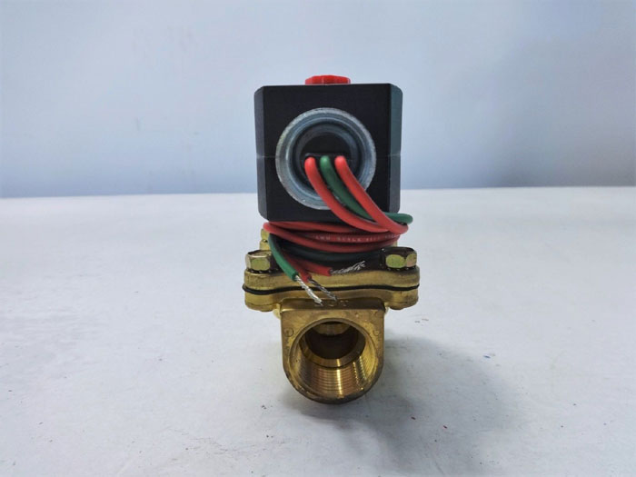 ASCO REDHAT  3/4" NPT 2-WAY BRASS SOLENOID VALVE EF8003G1 & EF8210G95